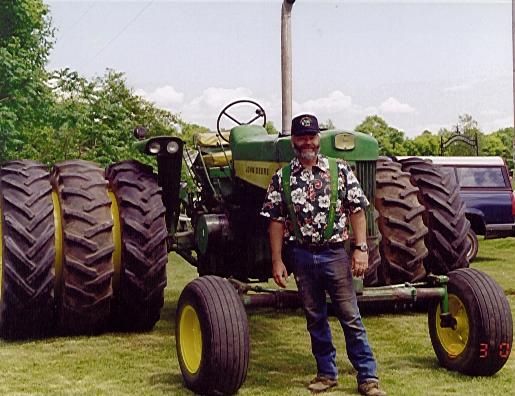 JD 730 Diesel Tractor with Triples